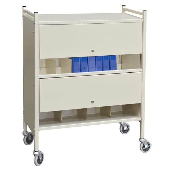 Hippa Compliant Versa Chart Rack In Beige (30 Chart Capacity) (43"H x